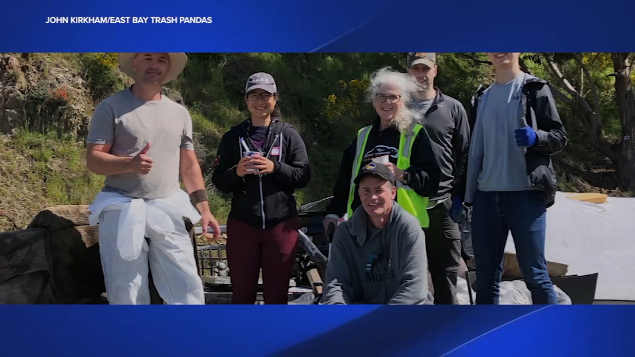 This is an image of the East Bay Trash Pandas.